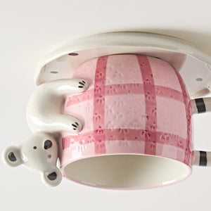 Teddora Mug Flush Mount