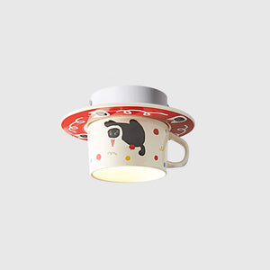Teddora Mug Flush Mount