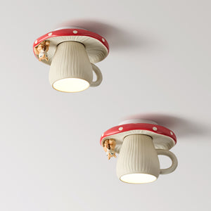 Teddora Mug Flush Mount
