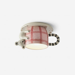 Teddora Mug Flush Mount