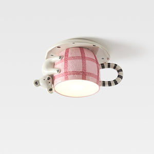 Teddora Mug Flush Mount