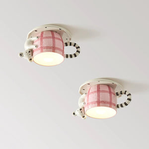 Teddora Mug Flush Mount