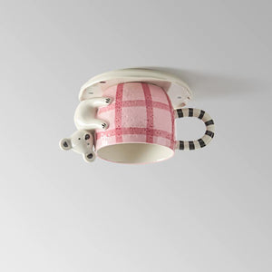 Teddora Mug Flush Mount