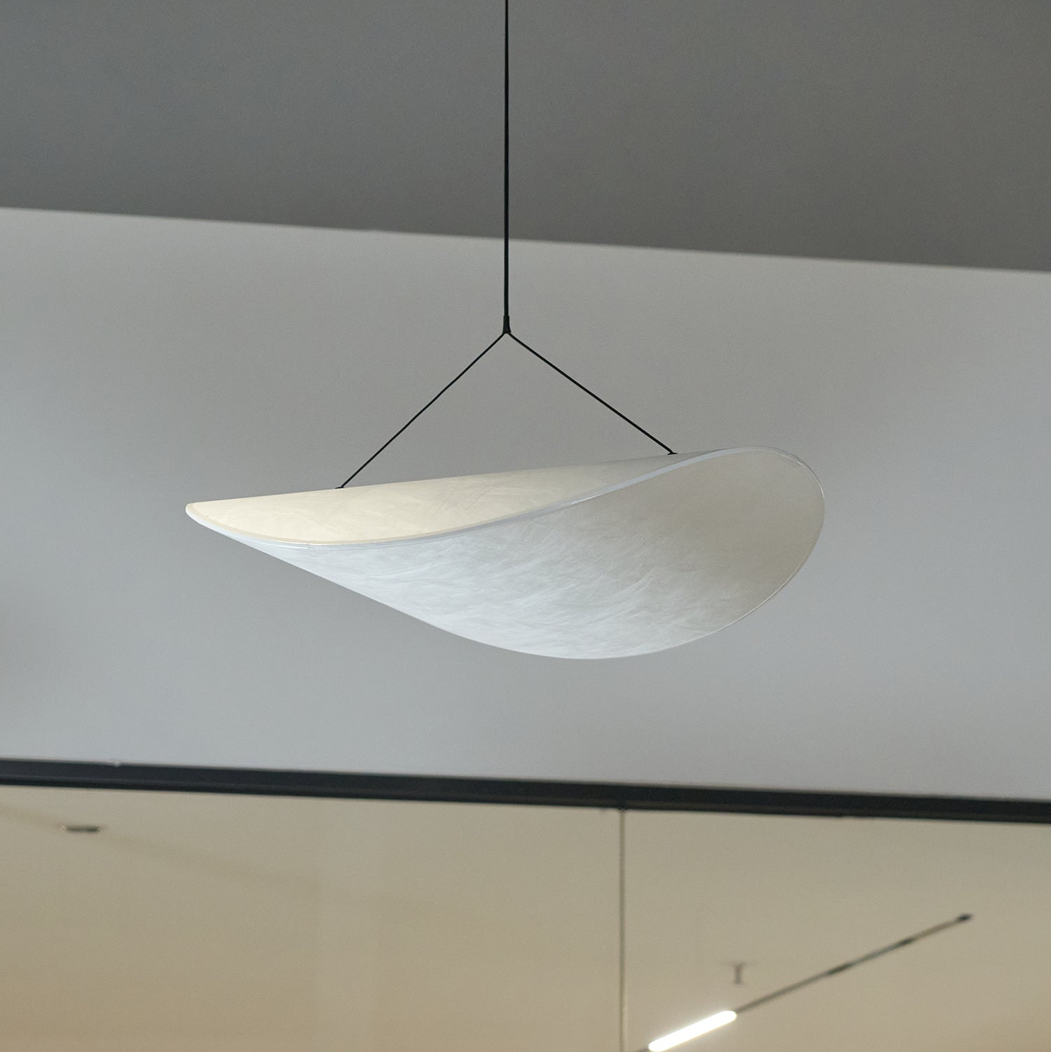 Tense Tyvek Pendant Lamp