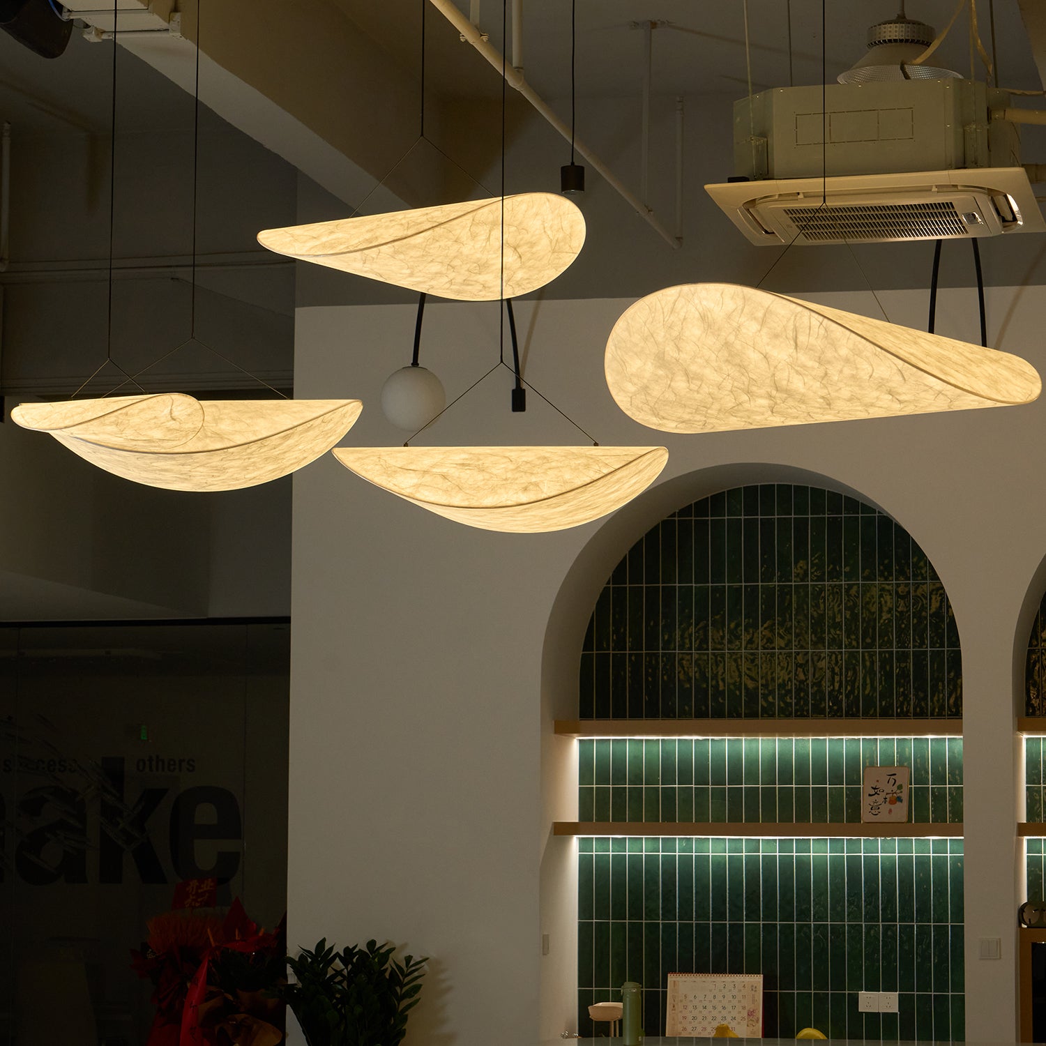 Tense Tyvek Pendant Lamp