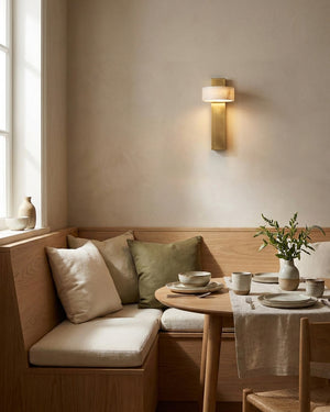 Tersus Alabaster Wall Sconce