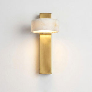 Tersus Alabaster Wall Sconce