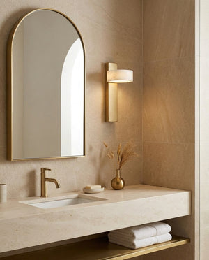 Tersus Alabaster Wall Sconce