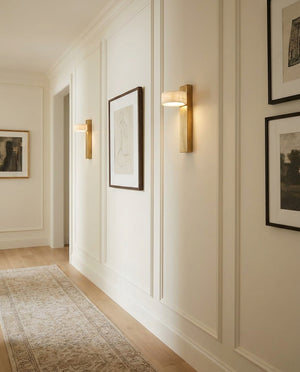 Tersus Alabaster Wall Sconce