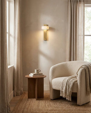 Tersus Alabaster Wall Sconce