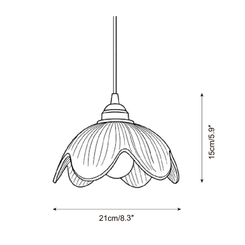 Lustro Pendente Tervik — Desenhos técnicos 1