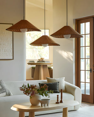 Textured Plane Pendant Lamp