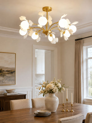 Thalassa Gingko Chandelier