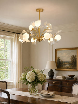 Thalassa Gingko Chandelier