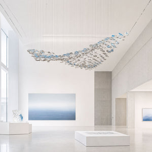 The Flying Surge LED Chandelier | Custom Size & Made-to-Order Lighting for Luxury Homes & Commercial Spaces