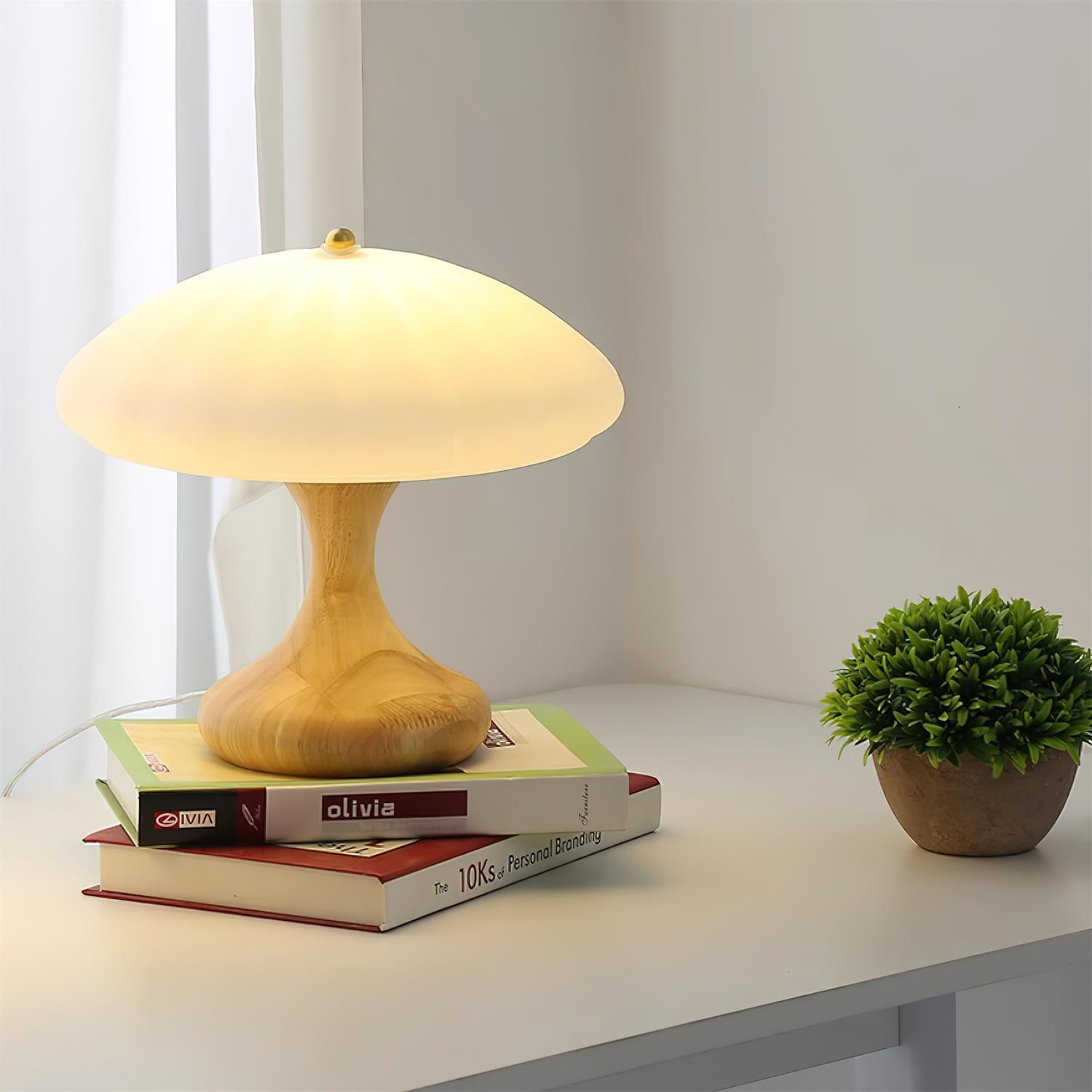 Thella Mushroom Table Lamp