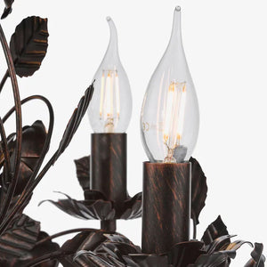 Rosaio Wrought Iron Chandelier
