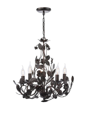 Rosaio Wrought Iron Chandelier