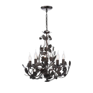 Rosaio Wrought Iron Chandelier