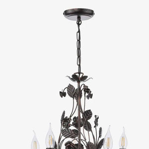 Rosaio Wrought Iron Chandelier