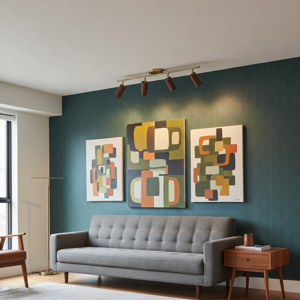 Thio Wooden Track Lighting