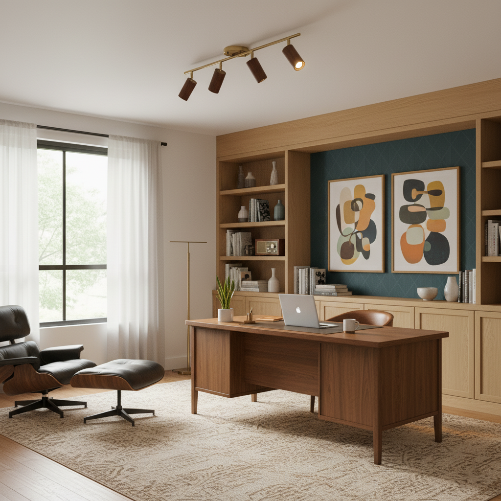 Thio Wooden Track Lighting