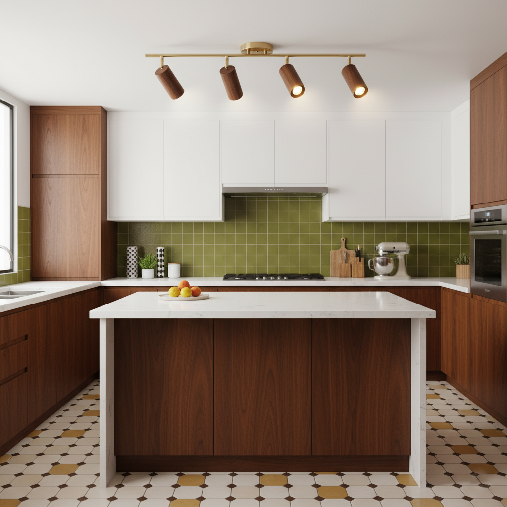 Thio Wooden Track Lighting