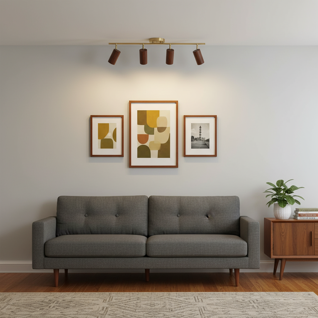 Thio Wooden Track Lighting