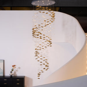Tidal Art Glass Pendants Lamp