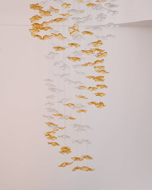 Tidal Art Glass Chandelier
