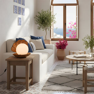 Tide’s Seashell  Table Lamp