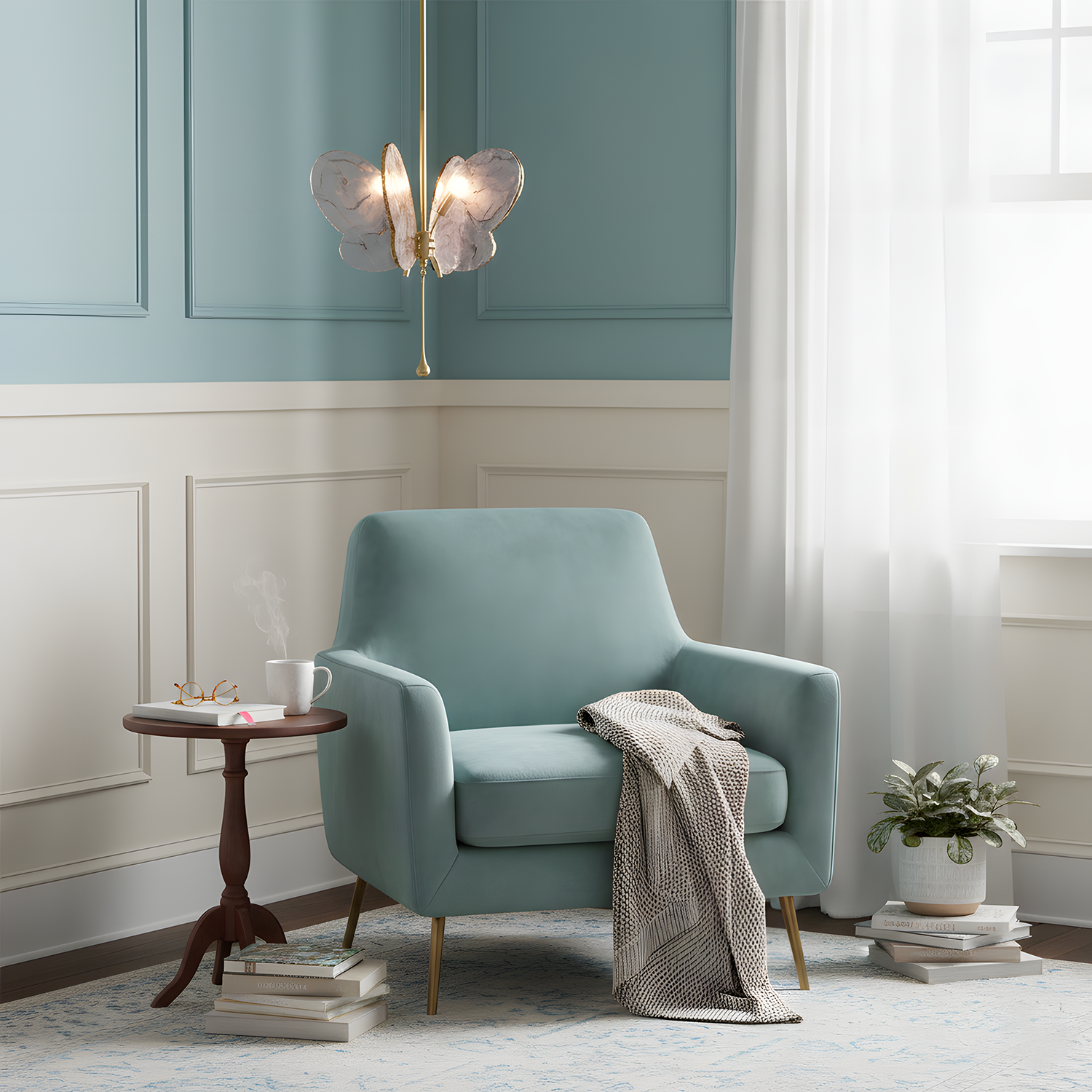 Tiffany Butterfly Pendant Lamp