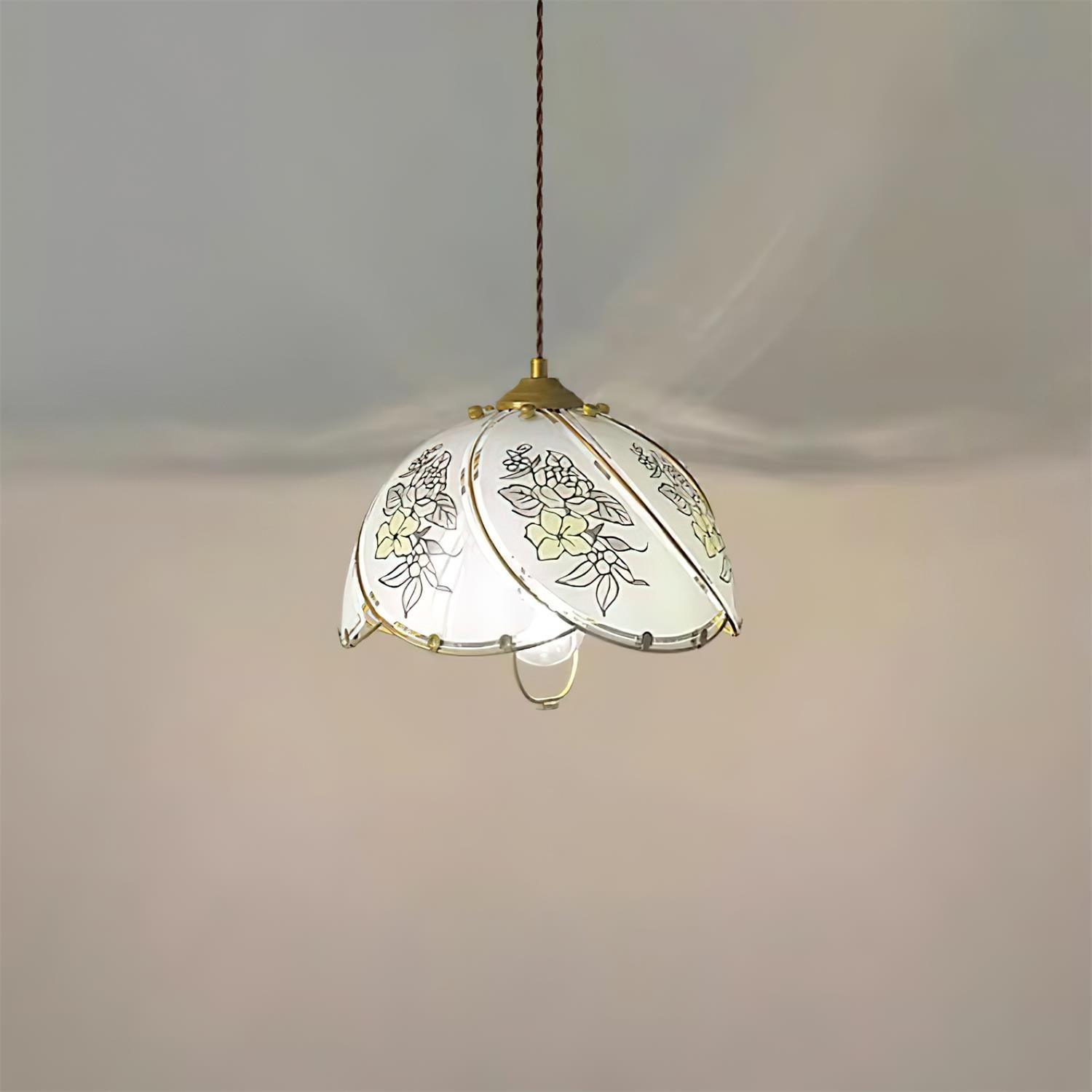 Tiffany Lily Pendant Lamp - Docos