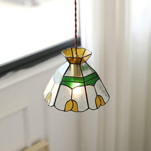 Tiffany Stained Pendant Lamp 7.1″- 5.9″