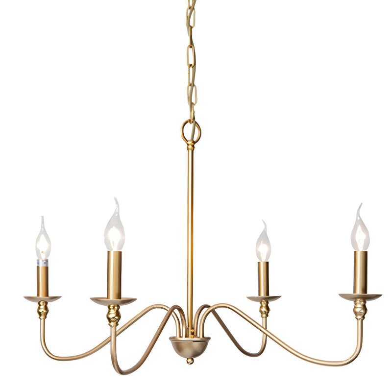Timeless Gold Candle Chandelier – detail 23