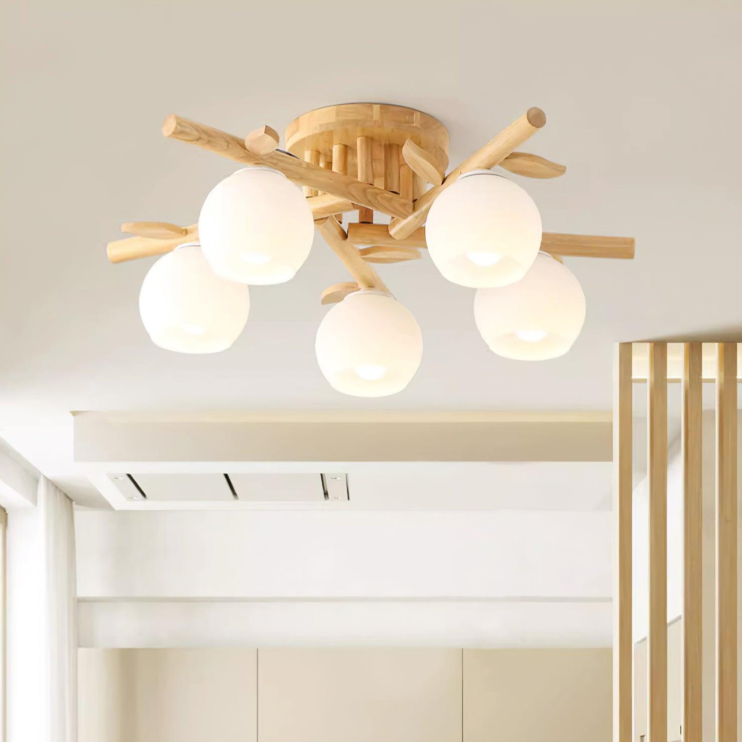 Tinsley Wood Ceiling Light - Docos