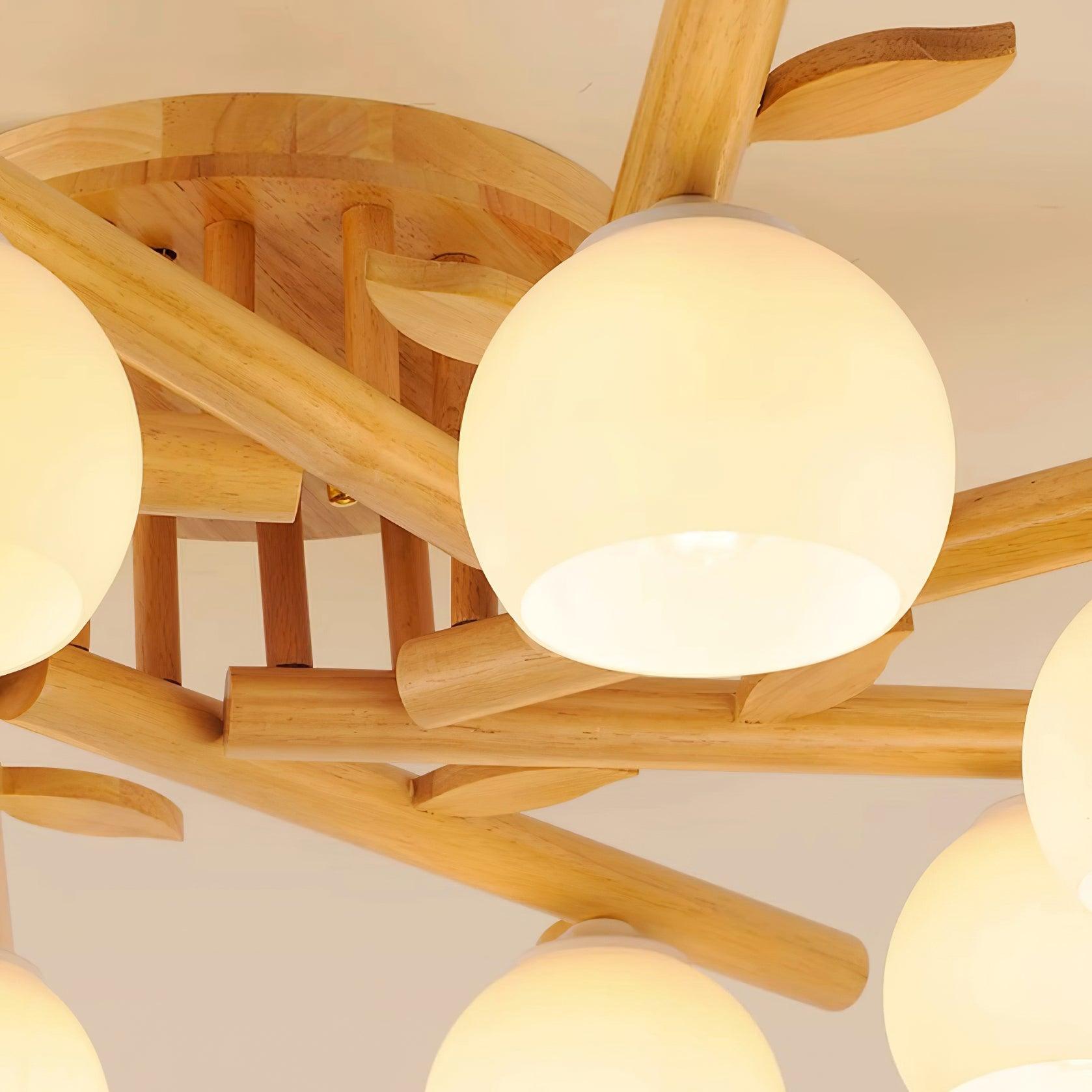 Tinsley Wood Ceiling Light