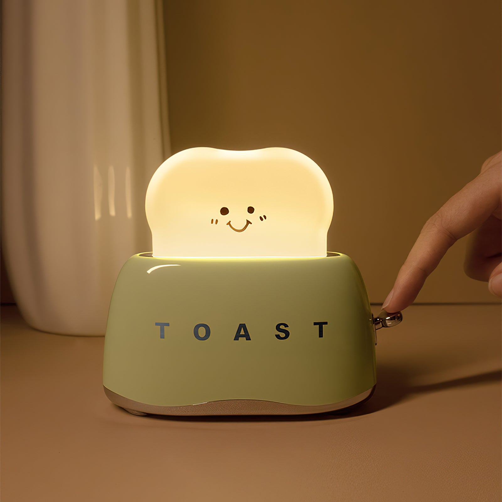 Toaster Tischlampe (eingebauter Akku) 5,2″-3,8″