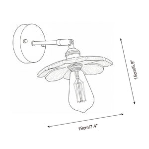 Toffee Bloom Wall Lamp