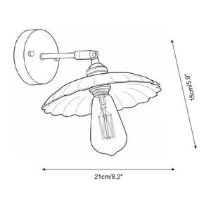 Toffee Bloom Wall Lamp