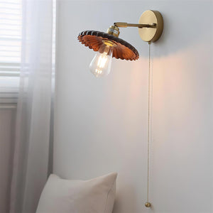 Toffee Bloom Wall Lamp