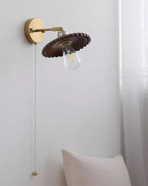 Toffee Bloom Wall Lamp
