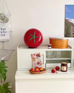 Tomato Glass Table Lamp