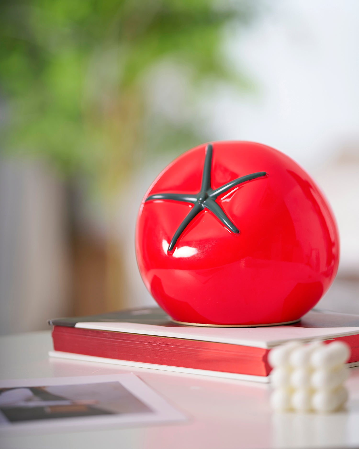 مصباح طاولة طماطم 8.6 بوصة