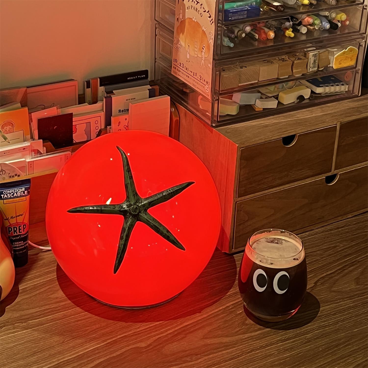 Tomato Table Lamp 8.6″ - Docos