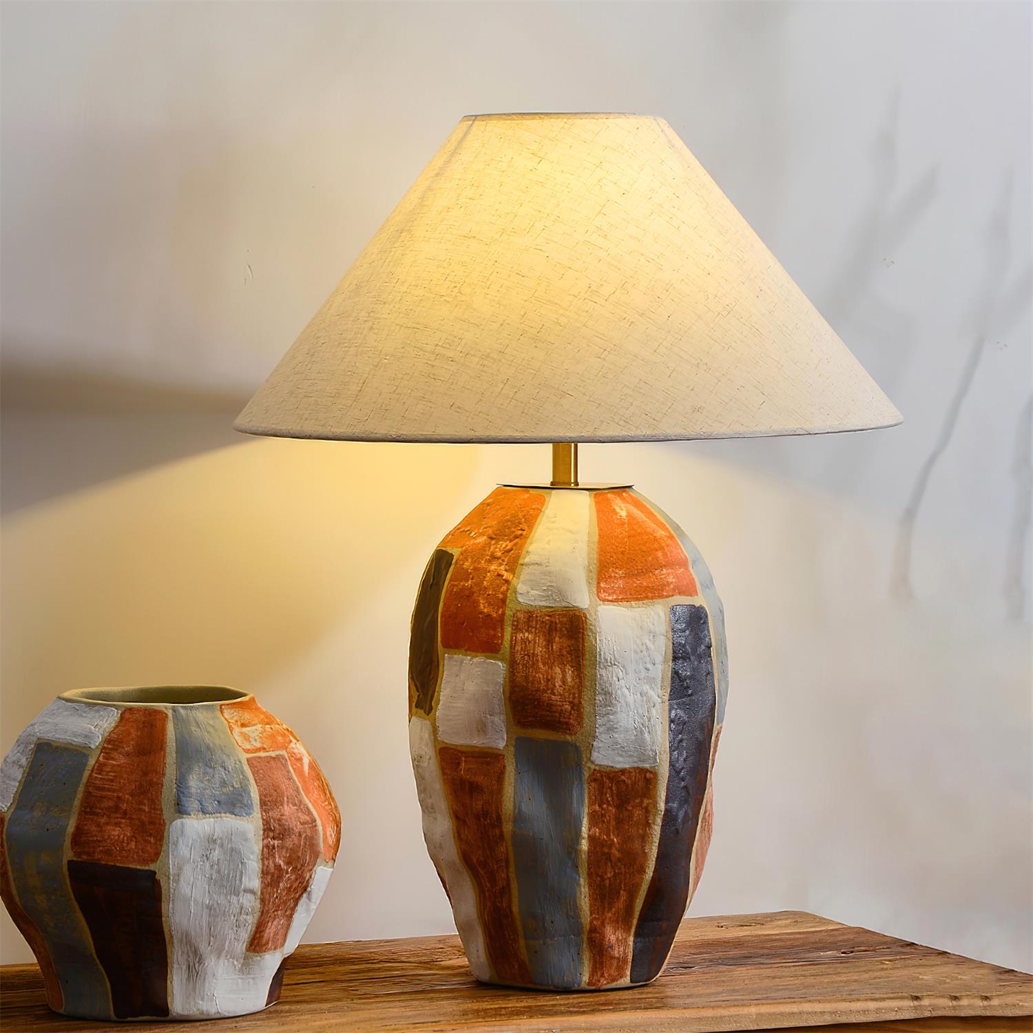 Torino Ceramics Table Lamp – detail 2