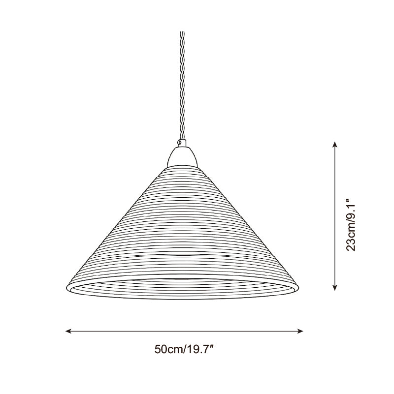 Torvella Pendant Lamp — Dimension drawings 2