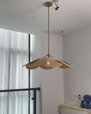 Tory Bloom Rattan Pendant Lamp