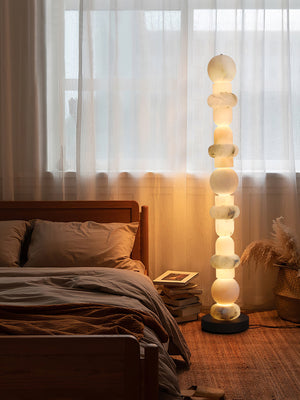 Alabaster LED Floor Lamp