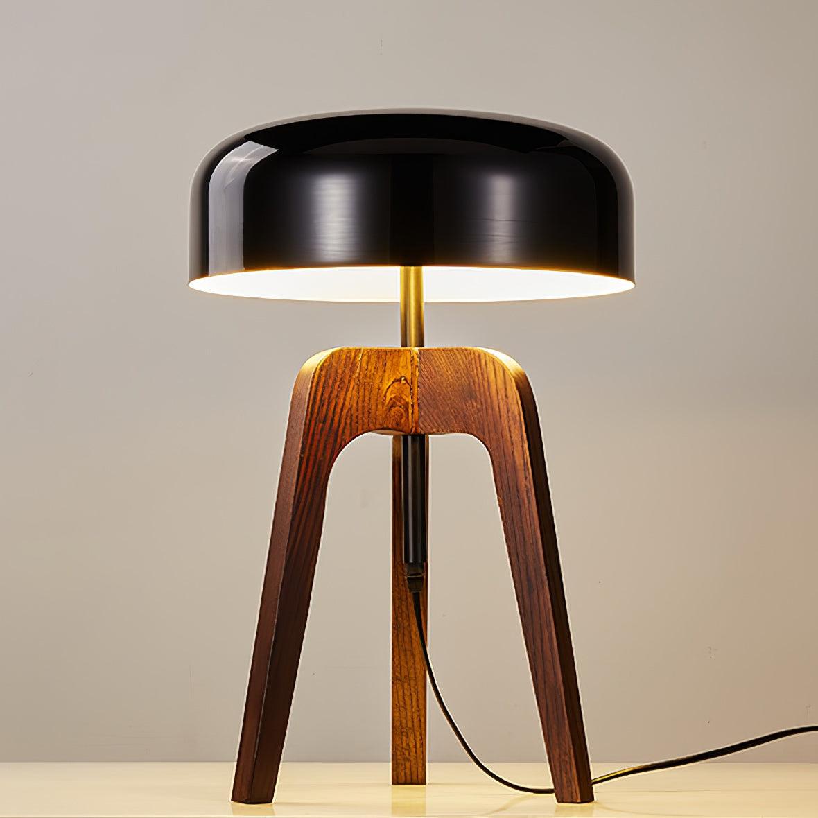 Towa Wood Table Lamp 13.7″- 20.4″